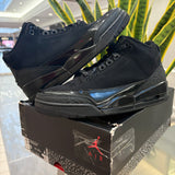 Jordan 3 Retro Black Cat (2025) - PRE-OWNED
