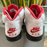 Jordan 5 Retro Fire Red Silver Tongue (2020) - PRE-OWNED