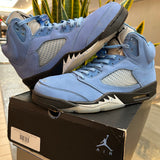 Jordan 5 Retro UNC University Blue - PRE-OWNED