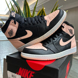 Jordan 1 Retro High Black Crimson Tint - PRE-OWNED