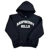The GV Gallery OG raspberry Hill Hoodie Black