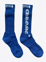 CH LOGO SOCKS CH BLUE WHITE