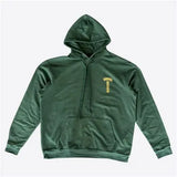 Chrome Hearts Vertical Logo Hoodie Green/Yellow