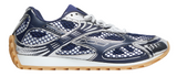 Bottega Veneta Orbit Sneaker Abyss/Silver