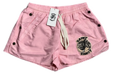Saint Vanity Nylon Button Shorts Pink (WOMENS)