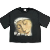 Saint Vanity Cropped T-Shirt Black