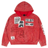 Stile de Amor Rosso Hoodie Red