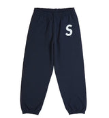 Supreme S Logo Sweatpants (FW25) Navy