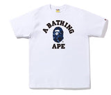BAPE Color Camo College Tee (FW22) White Blue