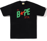 BAPE Colors Bape Sta Logo Tee (SS23) Black