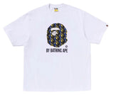 BAPE Ape Head Pattern By Bathing Ape Relaxed Fit Tee White