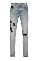 AMIRI x Wes Lang Reaper Logo Jean