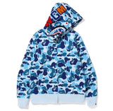 Bape Big ABC Camo Shark Full Zip Hoodie