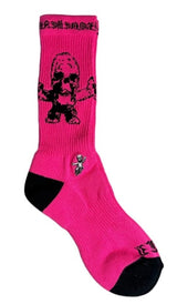 Chrome Hearts Foti Socks Neon Pink ML