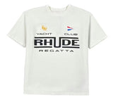 Rhude Regatta Club T-shirt Vintage White