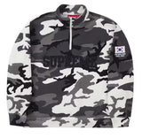 Supreme Seoul Shop Flag Half Zip Pullover