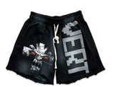 Vertabrae vonster Shorts "Black/Grey"