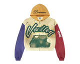 Vale Forever Collage Zip Up 'Cream/Multi'