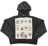Saint Vanity Charcoal Pathwork Vain Hoodie