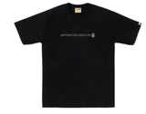 BAPE Reflector Industrial Logo Tee Black