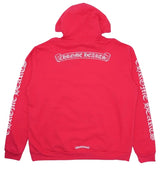 Chrome Hearts Scroll Hoodie Red/White