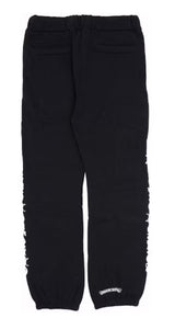 Chrome Hearts Scroll Logo Sweatpants Black