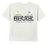 Rhude Regatta Club T-shirt Vintage White