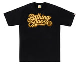 BAPE Bathing Ape Script Logo Tee Black/Brown