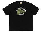 BAPE Milo College Relaxed Fit Tee Black
