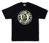 BAPE ABC Camo Single Color Busy Works Tee Black Green
