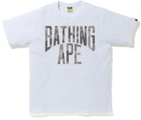 BAPE Color Camo NYC Logo Tee White/Grey