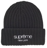 Supreme Classic Logo Chunky Ribbed Beanie (FW24)
