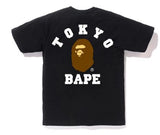 BAPE City Tokyo Ape Head Tee Black