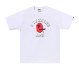 BAPE Japan College Tee 'White'