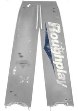 RoughPlay Grey/Blue SweatPants