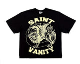 Saint Vanity Griffin Logo Tee "Black/Cream"