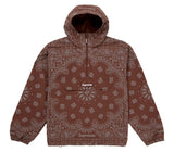Supreme Reflective Bandana Anorak Brown