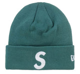 Supreme New Era S Logo Beanie (FW24) Green