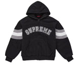 Supreme Filled Zip Up Hooded Sweatshirt Black