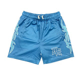 Mixed Emotion Blue “Lightning” shorts