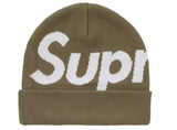 Supreme Big Logo Beanie (FW24) Olive