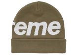 Supreme Big Logo Beanie (FW24) Olive