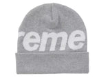 Supreme Big Logo Beanie (FW24) Ash Grey