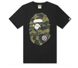 Bape 1st Camo Big Head Ape Black/Olive