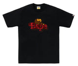 BAPE Color Camo Milo On Tee Black/Red