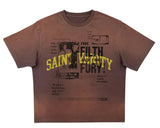 Saint Vanity Newspaper Tee