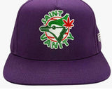 Saint Vanity Blue Bird Hat Purple