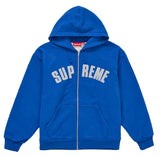Supreme Arc Thermal Lined Zip Up Hooded Sweatshirt Royal (FW26)