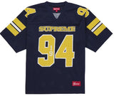Supreme Sequin Football Jersey Navy