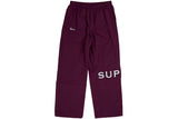 Supreme Cross Track Pant Plum